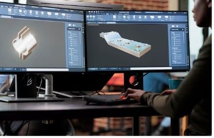 Design Engineer at work